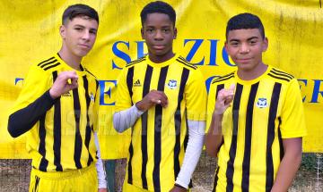 Under 15 Regionali, Girone C, Spazio Talent-Bruinese 4-1: Roberto Tucci, Danny Sassoli, Edgar Toro Moscarella 