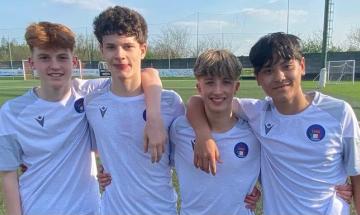  Marashi, Caselli, Milesi e Mirto; BERGAMO UNDER 15