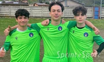  Acropoli, Cerrone e Leonardi; Delegazione Monza U17