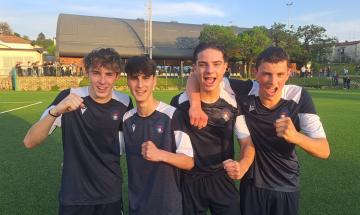 Giacomo Signorello, Federico Bollini, Christopher Elias e Morgan Longoni, RAPP COMO UNDER 17