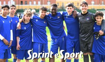 Under 14 Rappresentativa Provinciale Torino B: da sinistra David Odisio, Luca Nigro, Simone Gerardi, Lorenzo Sena, God Ogbeifune, Pietro Gattabria, Andrea Santarcangelo, Edoardo Schirripa