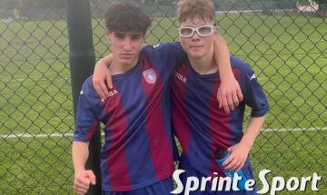 Qualificazioni Regionali Under 16 Orbassano-Pinerolese Sport 2-1: Marco Venghi e Andrian Remus Iulian