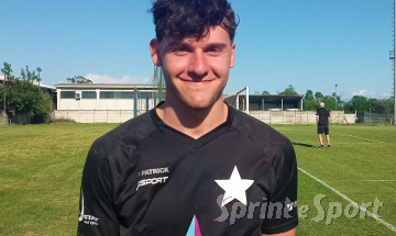 Sgambetto Nerostellato agli storici rivali Grigi! Ora per l'Alessandria la qualificazione si complica. In foto Maioglio, doppietta