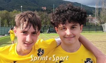Under 16 Provinciali Biella: Banchette-Quincitava 2-5: i protagonisti del match Elia Maneglia e Simone Totaro
