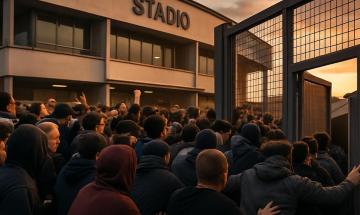 Tentano di entrare senza biglietto: spintoni e caos in una partita di Terza Categoria