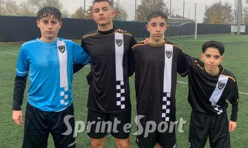 Corrado Picatti, Alessandro Biscuola, Antonio Fanari, Simone Marraffa Virtus Accademia Under 15