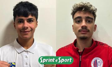 Cristian Forestiero e Giacomo Spinoccia; RODANO FC UNDER 19, CIMIANO UNDER 14