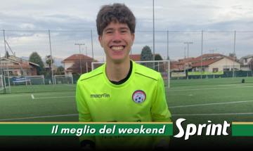 Under 17 Piemonte • L'estremo difensore del Lucento Alessio Scanu decisivo nella sfida con il Lascaris.