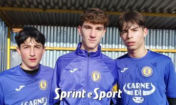 Provinciali Under 15 Torino &bull; Griva Simone, Pettigiani Christian e Occhetti Gabriele &bull; San Luigi Santena - Onnisport 2-1
