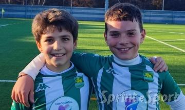 ROZZANO PULCINI | Nicol&ograve; Valendino e Alessandro Pennino principali, vettori della vittoria di oggi.