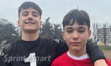 Thomas Penkalovs e Sergio Esposito &bull; ESORDIENTI INV BARONA 