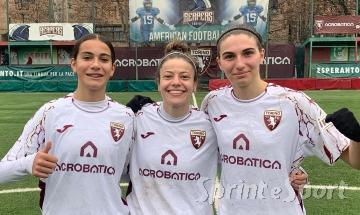 Elena Longo, Gaya Musso, Linda Bazzocchi Torino Serie C femminile