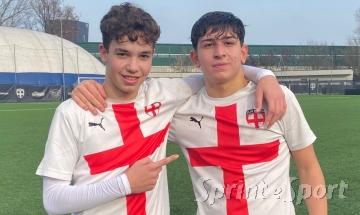 Francesco Cellamare e Mirko Mongelli &bull; CLUB MILANO UNDER 16
