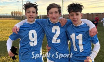 Provinciali Under 14 Pinerolo, None-Tetti Rivalta 7-1: Micanti Gabriele, Armari Stefano e Mo Pietro