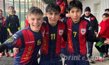 Under 14 Provinciali Torino, Girone C: Sant'Ignazio-Barracuda 0-2, Gilardi Giacomo, Diluciano Giulio e Hidalgo Maldonado Fabrizio