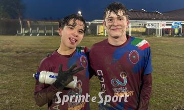 Under 14 provinciali Pinerolo, Roletto-Piossasco 0-3: Gabriele Sauco e Alessio Cavallone.