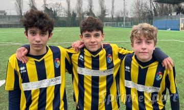  Giometti, Caputo e Camasta; SEGRATE UNDER 14