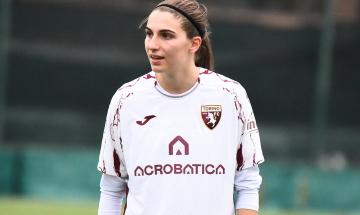 Linda Bazzocchi, autrice del gol dell'1-0 granata contro l'Angelo Baiardo in Serie C (foto Cassar&agrave;)