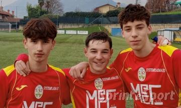 UNDER 15 &Eacute;LITE VILLA VALLE &bull; Lorenzo Locatelli, Nicol&ograve; Rota e Gabriele Giacomello