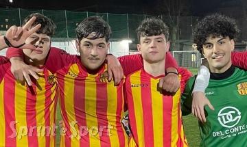 Cristian Velea, Giovanni Breda, Alessio Bazzani e Federico Abatianni &bull; ZIBIDO UNDER 19