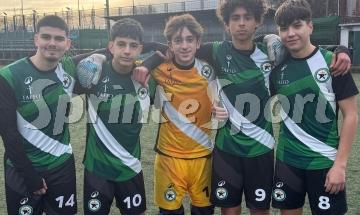 Under 16 Torino, Girone B, Real Orione-Aux. San Luigi 4-0, Melis Simone, Dattesi Manuel, Lo Porto Gabriele, Serour Mohamed, De Luca Ciro