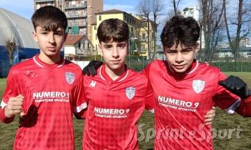 Darius Palimaru, Alessandro Dell'Atti, Flavio Canadelli; VIGE MILANO UNDER 15