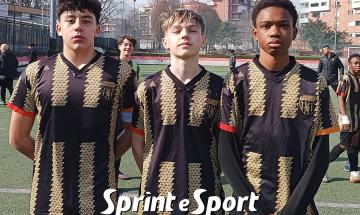 Provinciali Under 15 Torino &bull; Edoardo Paulicelli, Matteo Gurgu e Lucky Clinton &bull; Rapid Torino - Torinese 0-1