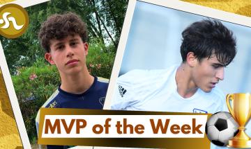 Under 17 Piemonte &bull; I protagonisti del weekend Giacomo Grosso (Chisola) e Matteo Bardus (Volpiano)