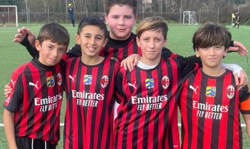 ESORDIENTI AFFORESE &bull; Dascanio R., Dascanio T., Maftei, Amabile N., Nisi.