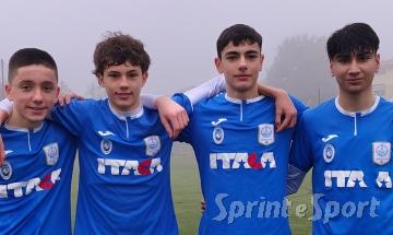 UNDER 15 &Eacute;LITE PONTE MAPELLO &bull; Alessio Bonanomi, Daniele Pasquar&egrave;, Leonardo Sala e Simone Locatelli