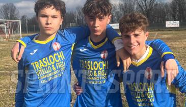 Under 15 Provinciali Pinerolo, Carignano-Orbassano 1-1: Cignetti Petruzza Carlo, Nosenso Simone, Drago Daniele.