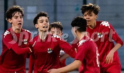 Regionali Piemonte Under 14 Pro Eureka-Suno &bull; L'esultanza per il gol della Pro Eureka