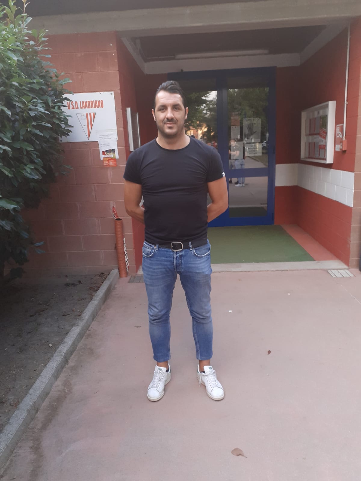 Anthony Farina alla presentazione del Landriano