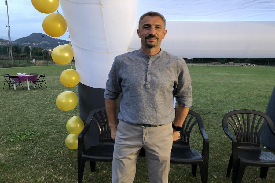 Roberto Stucchi, il presidente del Calolzio
