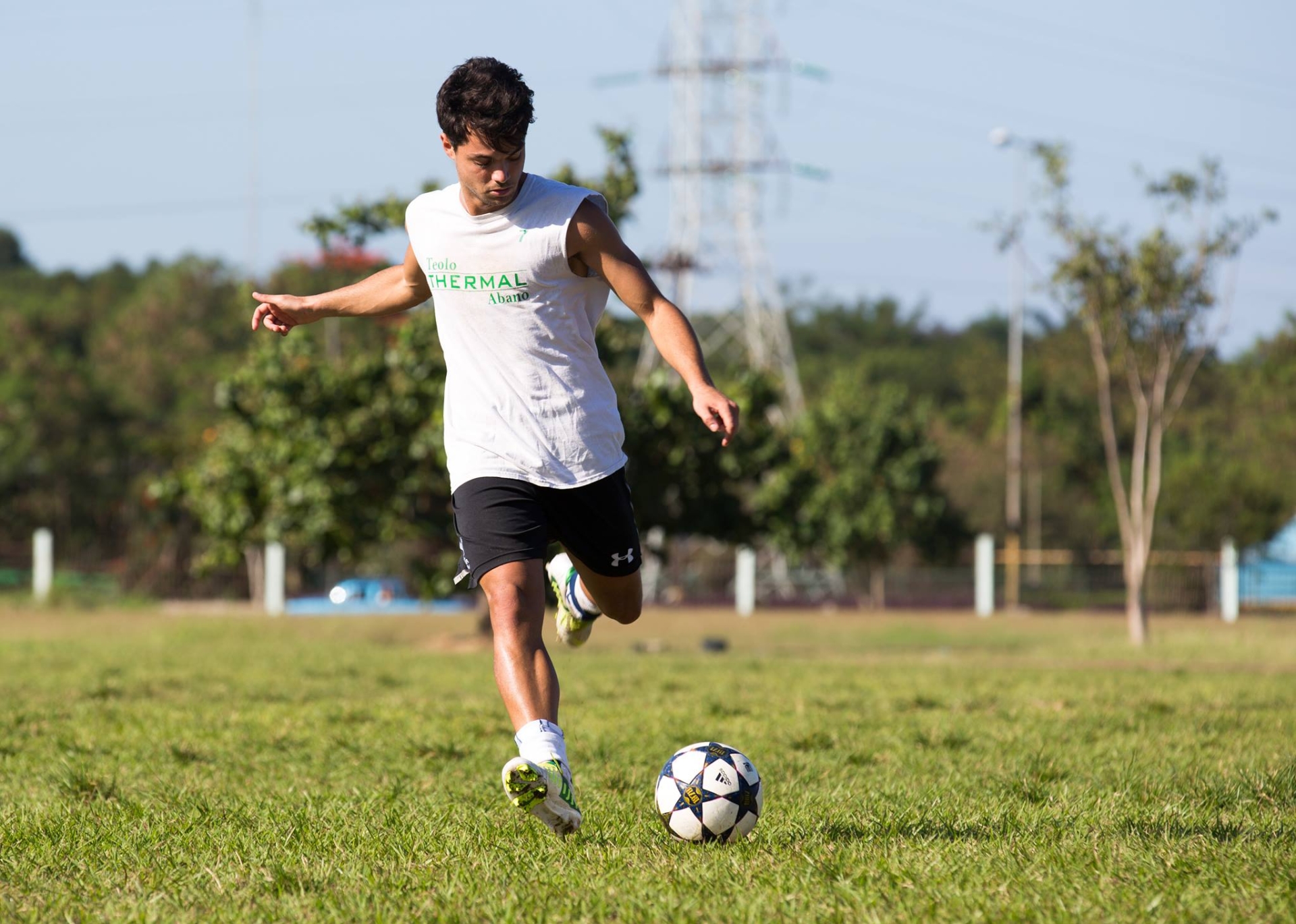 Pietro Resta in allenamento a La Havana