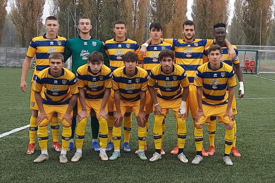 Gli undici titolari del Parma Primavera