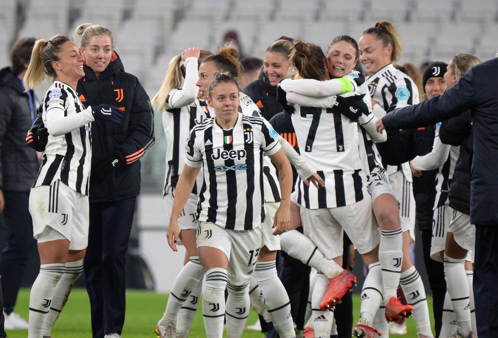 Lisa Boattin dopo il fischio finale (foto Pizzini)