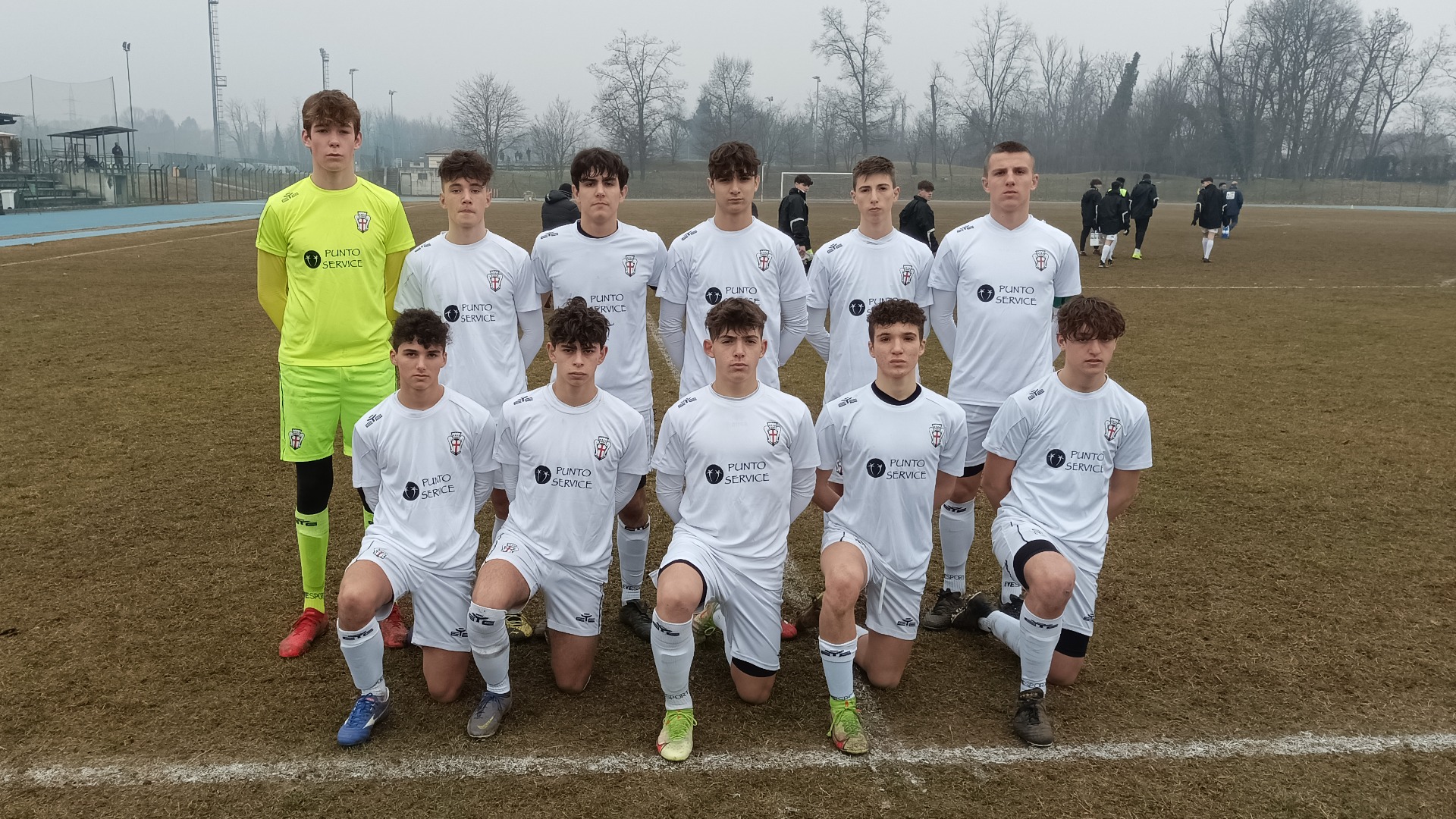 La formazione di partenza della Pro Vercelli