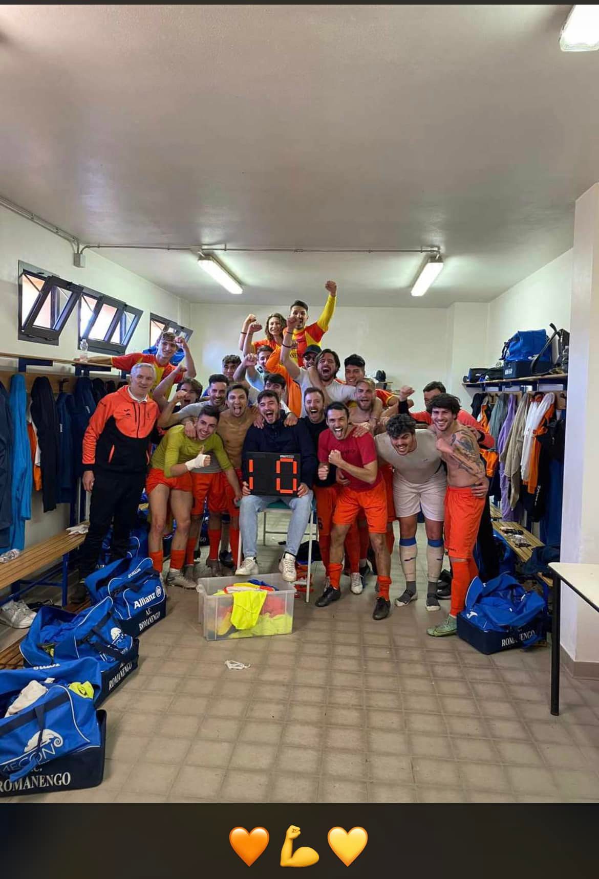 Romanengo in festa dopo la vittoria contro la Soresinese