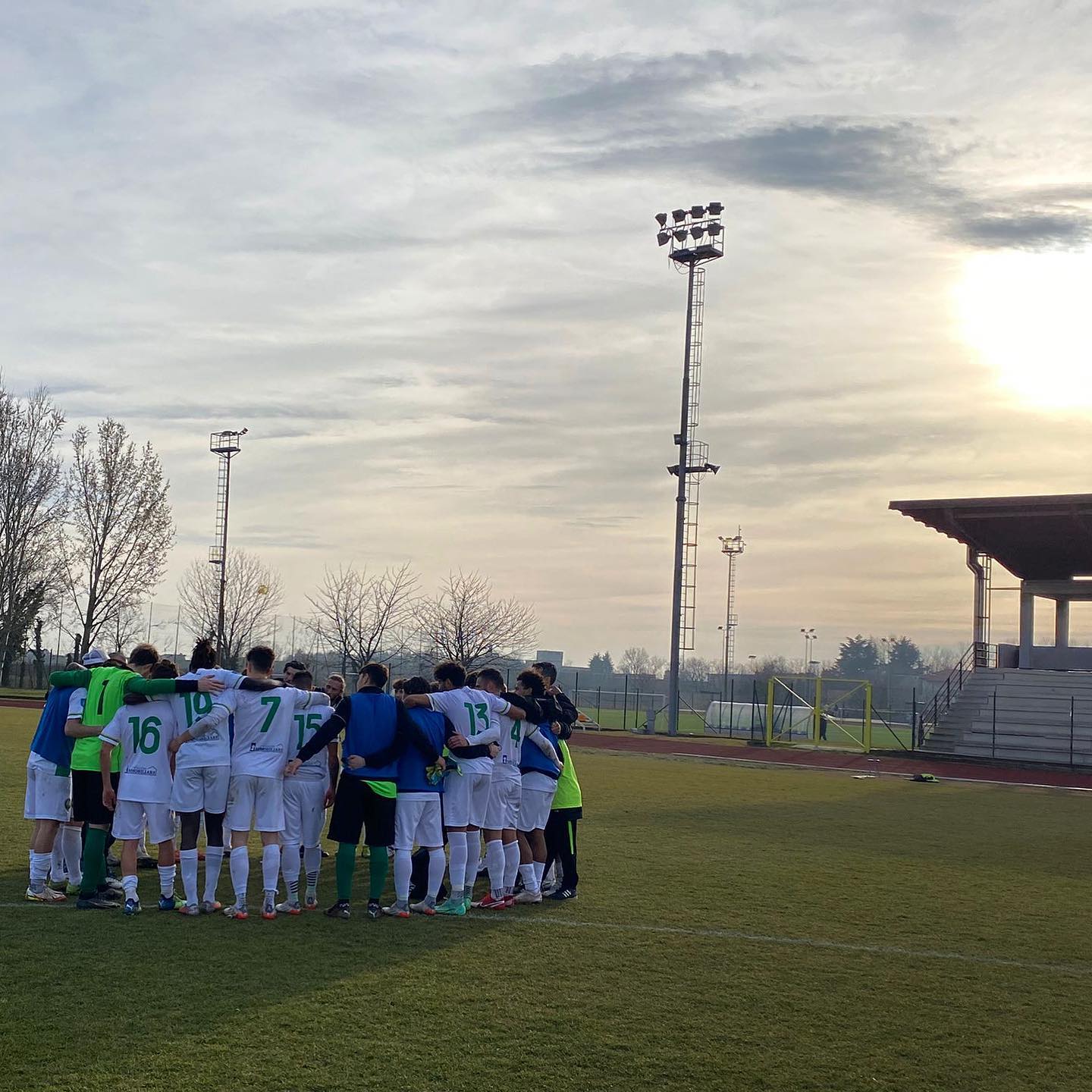 Sangiuliano City dopo il successo contro il Desenzano Calvina