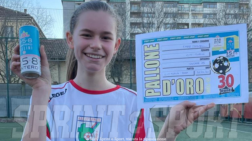 Emma Tironzelli: migliore in campo per il Cit Turin Under 15
