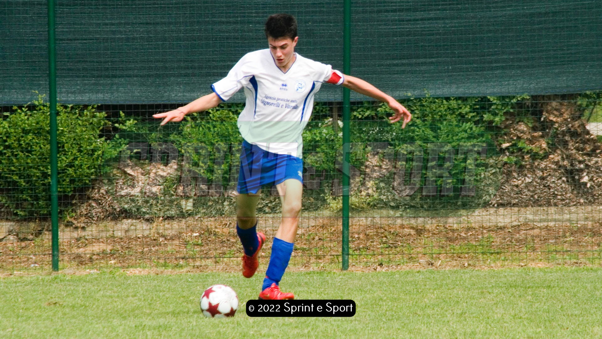 Alessandro Grazioli con la maglia del Briona