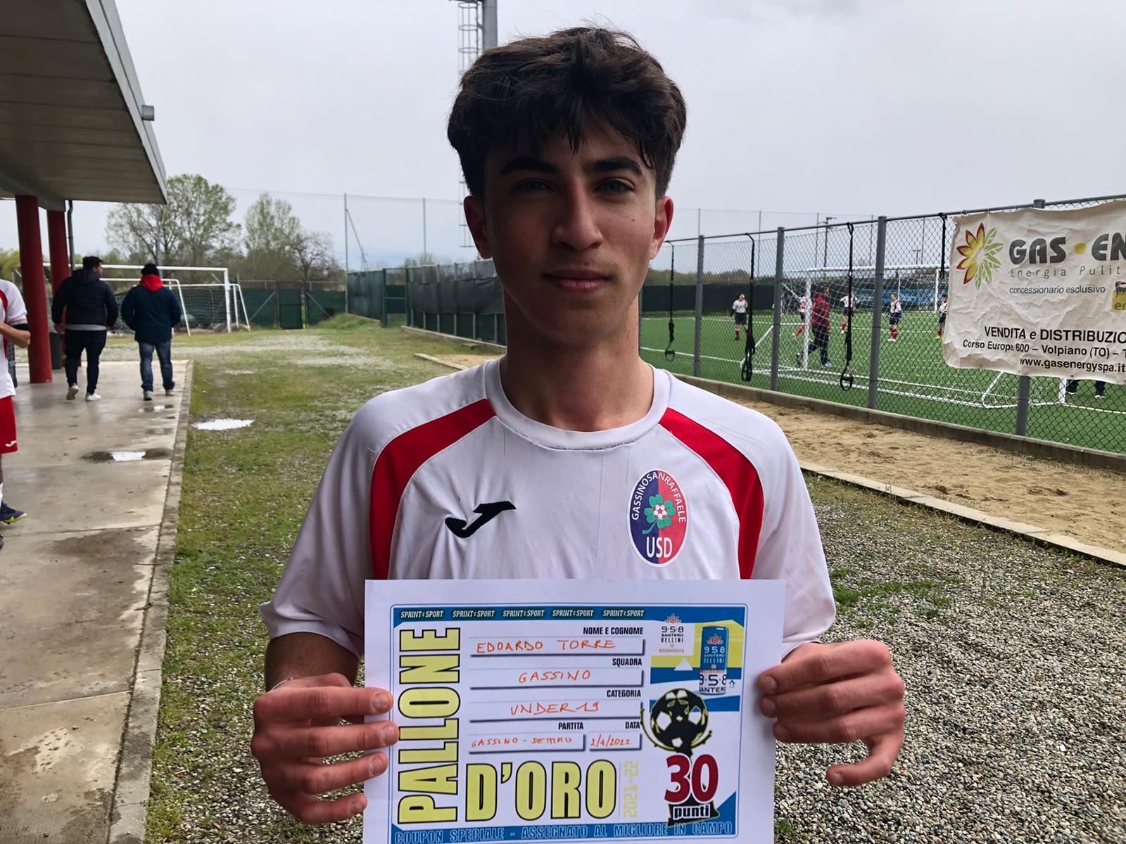 Edoardo Torre, Gassino U19