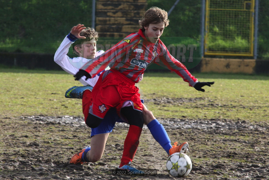Nicolò fagioli Cremonese Under 13 contro il Renate
