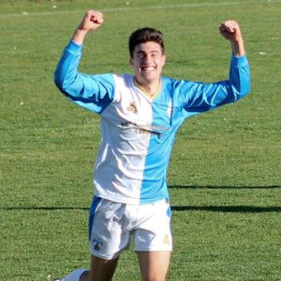 ALESSANDRO GRAZIOLI CON LA MAGLIA DEL SIZZANO