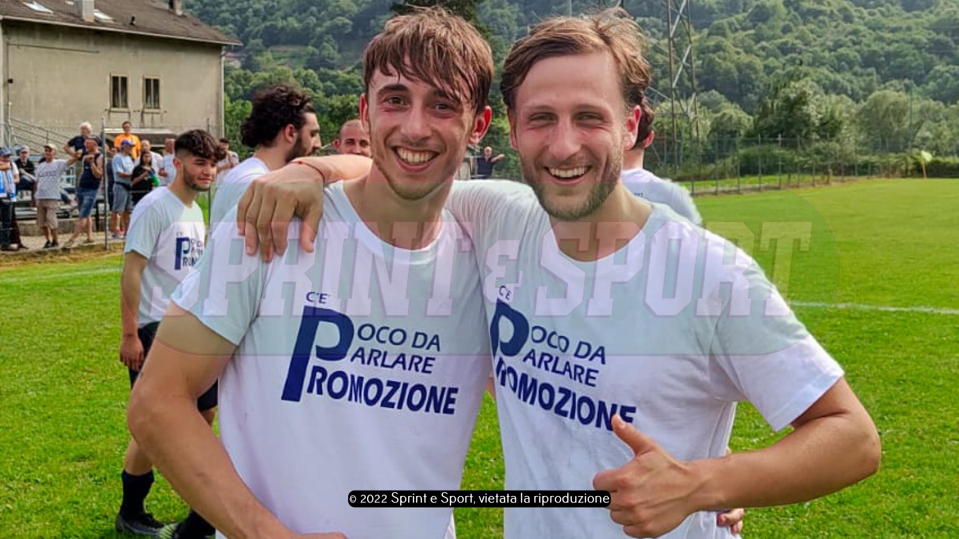 Umberto Pegorin con Marco Vaglienti