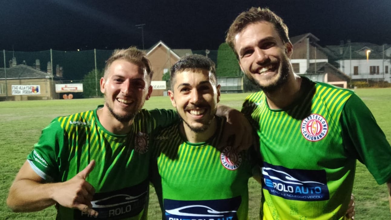 I tre moschettieri del Villastellone: Miello, Petullo e Carpignano