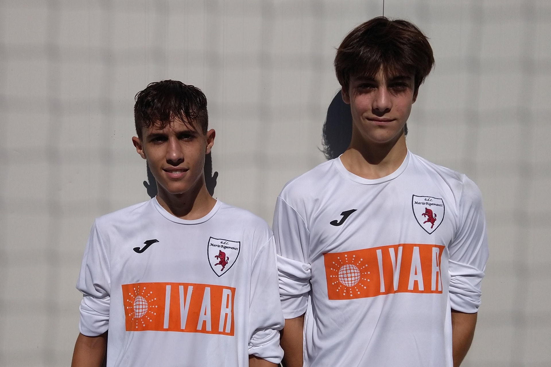 Marco Frassine e Gabriele Platto della Mario Rigamonti, protagonisti del super secondo tempo granata.