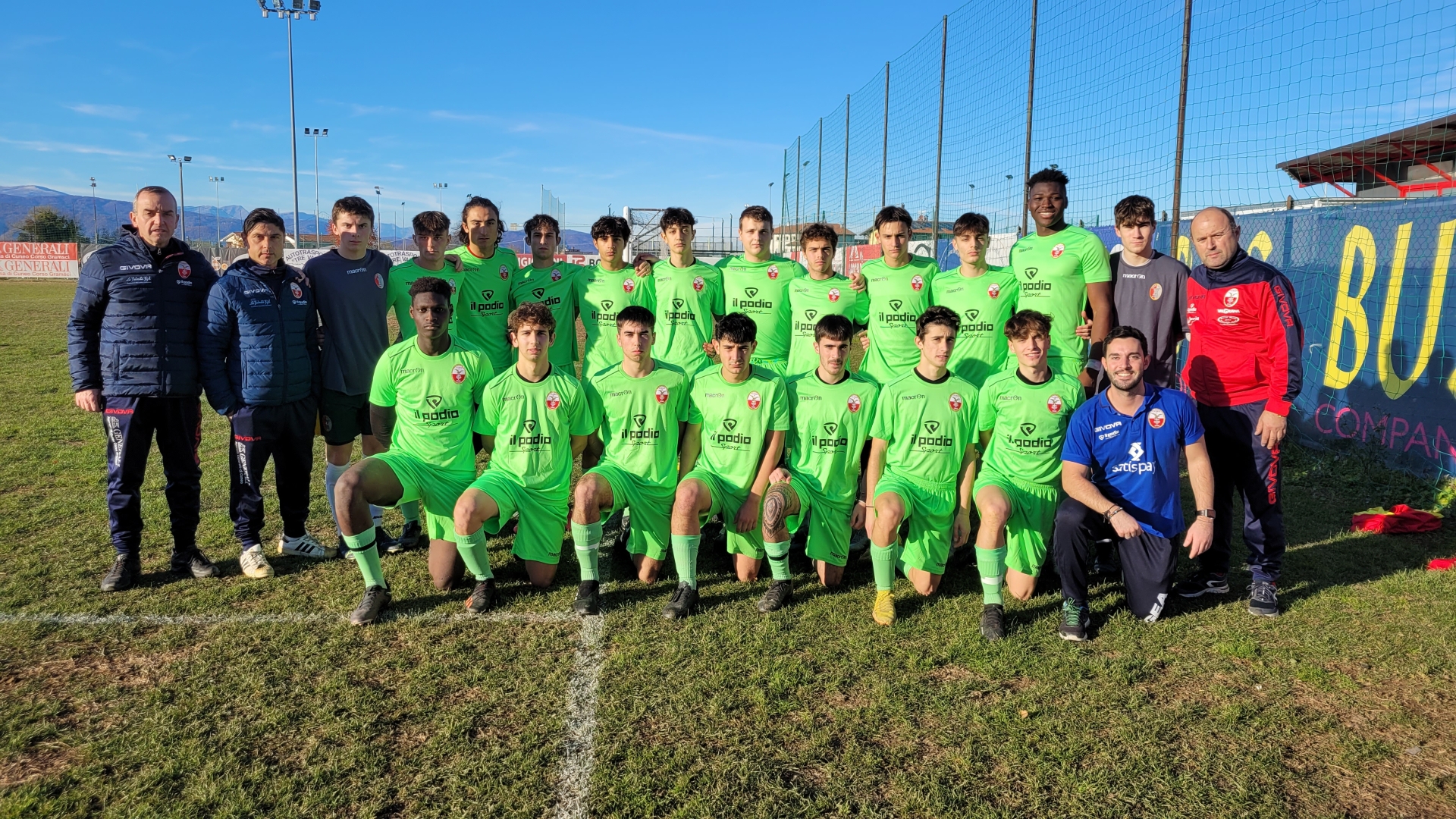 Il Cuneo Olmo di Cristian Tolu al completo