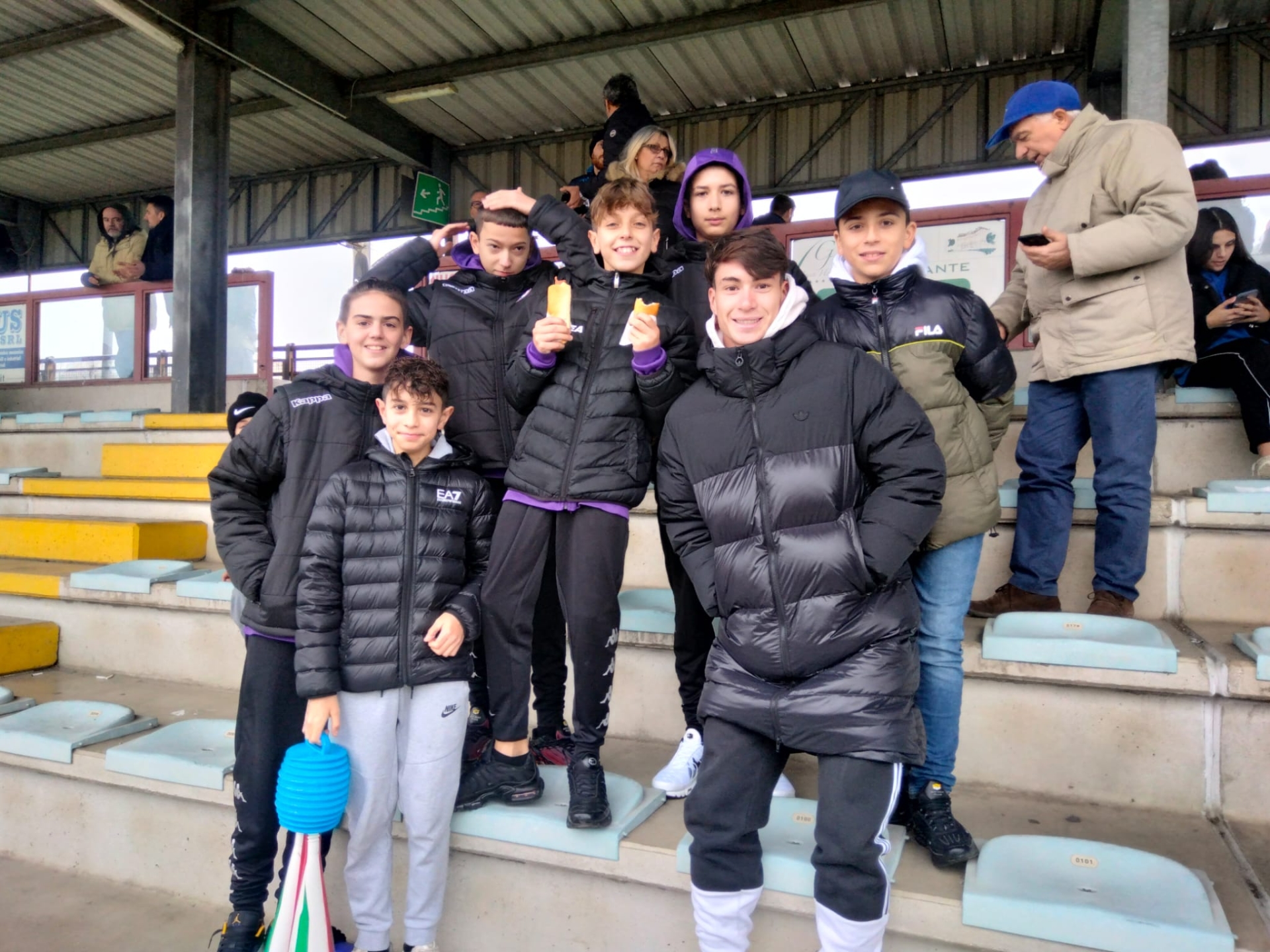 Soule con i ragazzi classe 2009 del Settimo